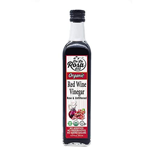 Organic Red Wine Vinegar, 16.9 Oz (Pack of 1) L6231