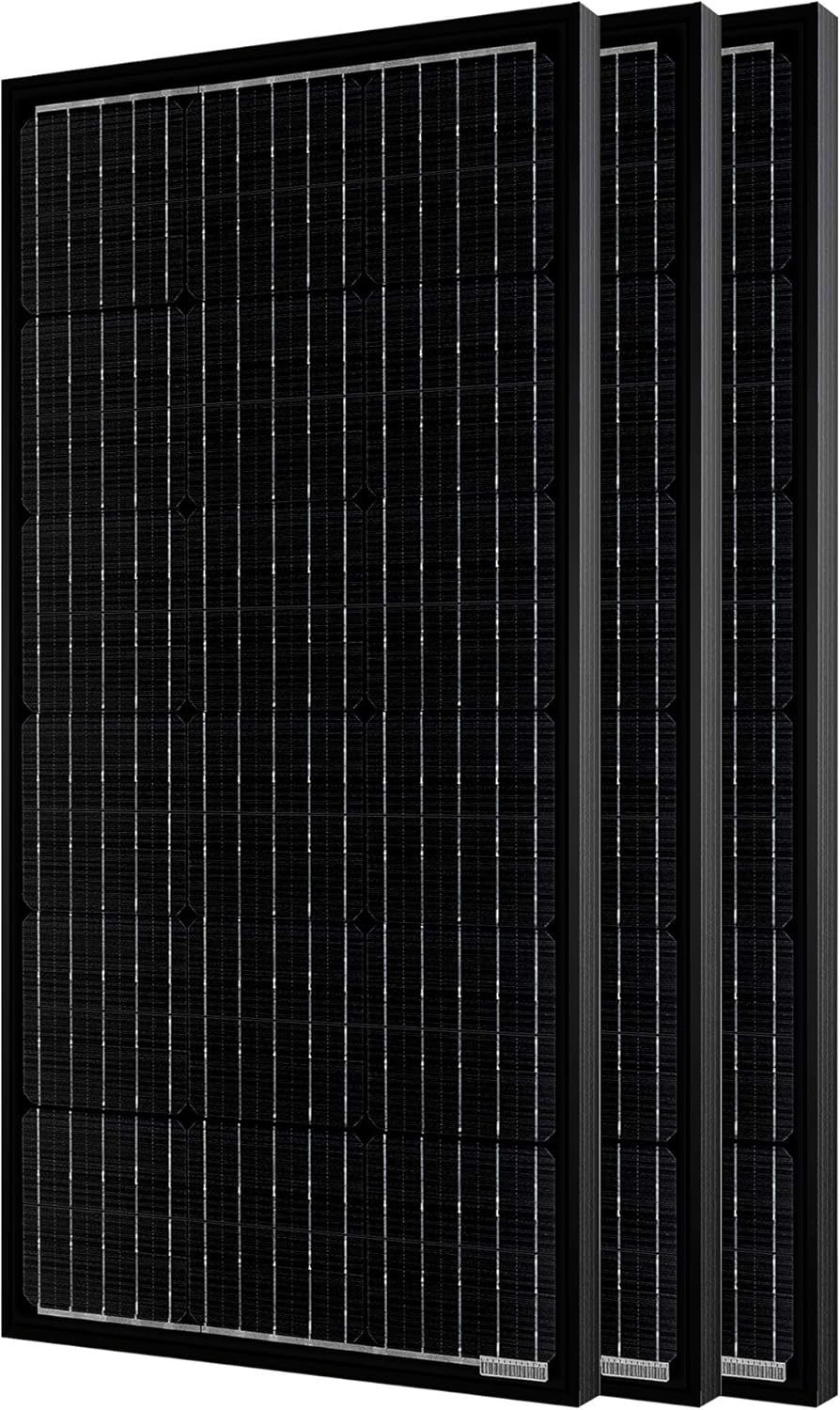 600 watt Black Mono Solar Panels T833057