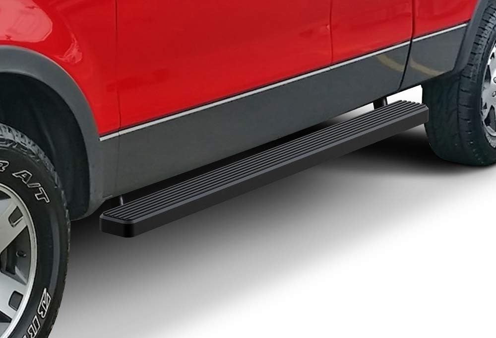 4in Black Running Boards A9514