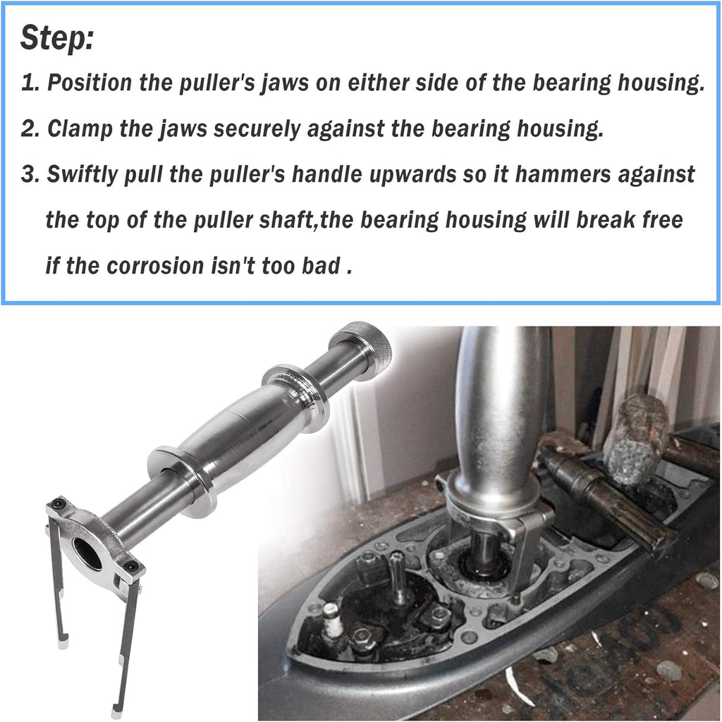 Upper Bearing Carrier Puller with Drive Shaft Collar Adapter C843