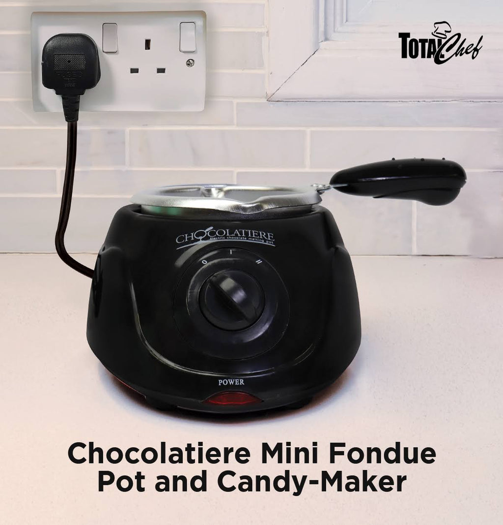 Black Chocolatiere Mini Fondue Pot and Candy-Maker Z3431
