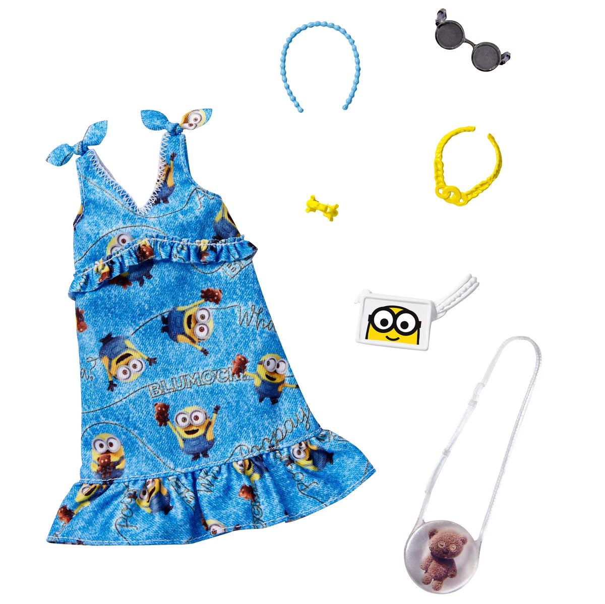 Minions Fashion Pack with Outfit and 6 Accessories M43237