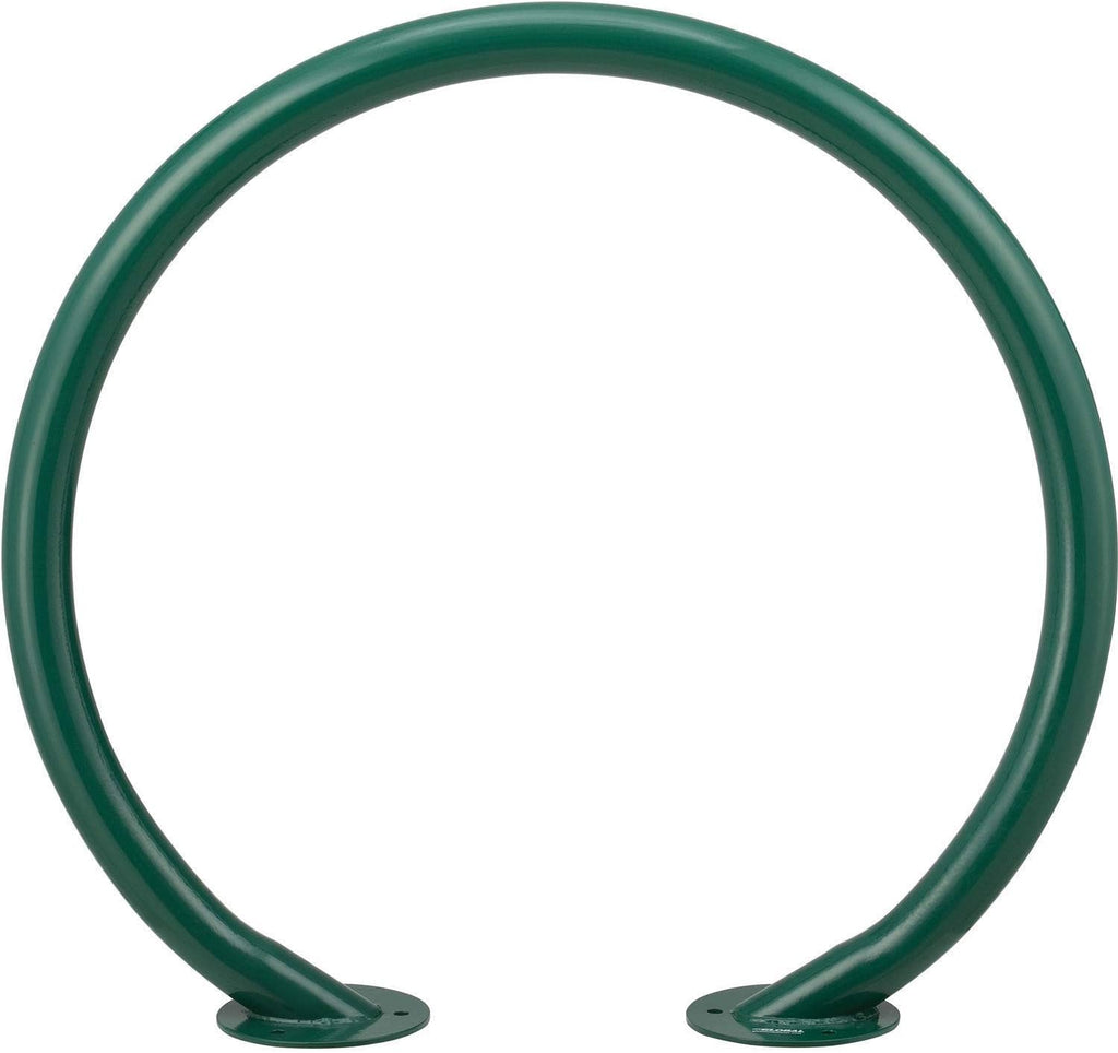 Black Flange Mount Bike Rack, 2 Bike Capacity O9796