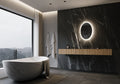 20 x 28 Oval Backlit Mirror Z12446