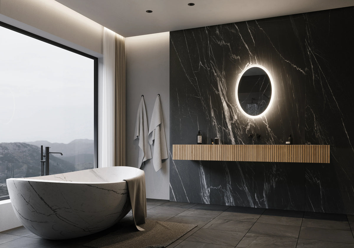 20 x 28 Oval Backlit Mirror Z12446