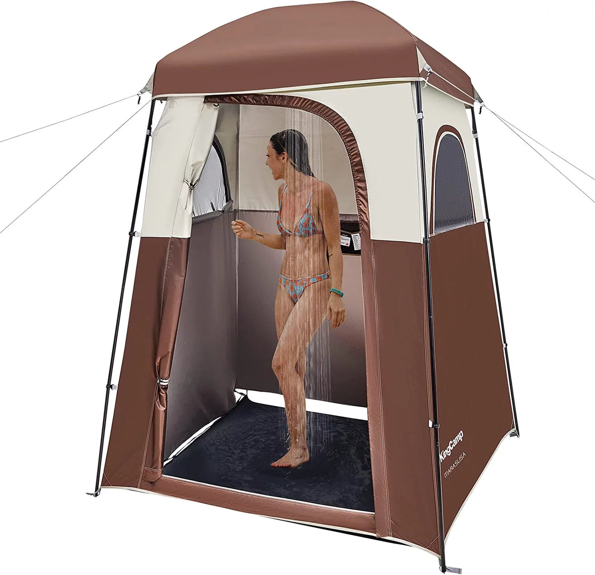 Oversized 1 Room Waterproof Camping Privacy Tent D409358