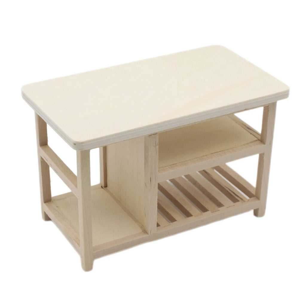 1:12 Dollhouse Wooden Furniture Table Decor H2958