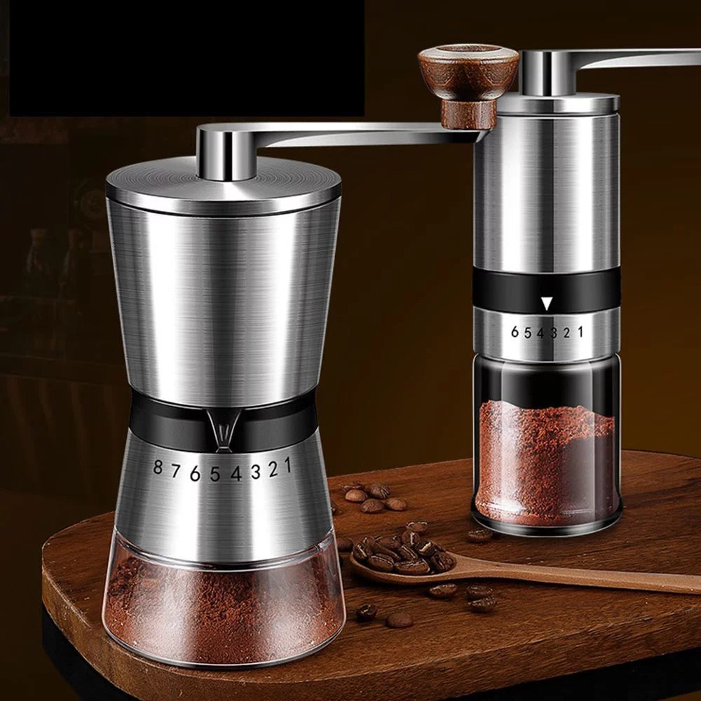 Manual Coffee Grinder Stainless Steel 6 Gears Adjustable W53975