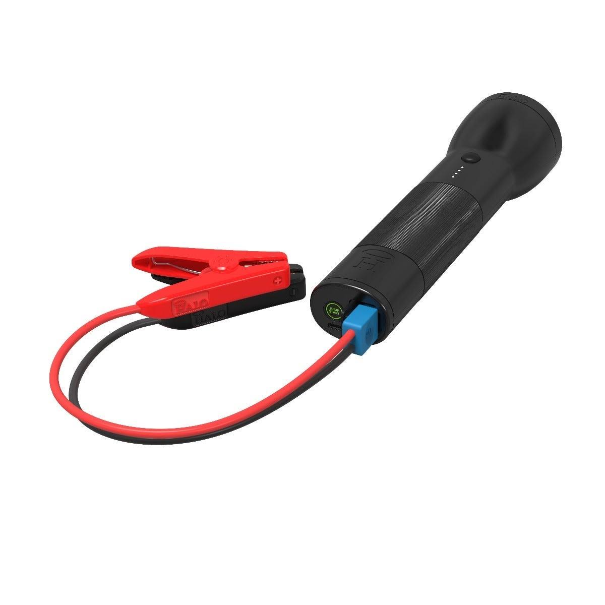 Black Flashlight with USB Car Charger Z293293