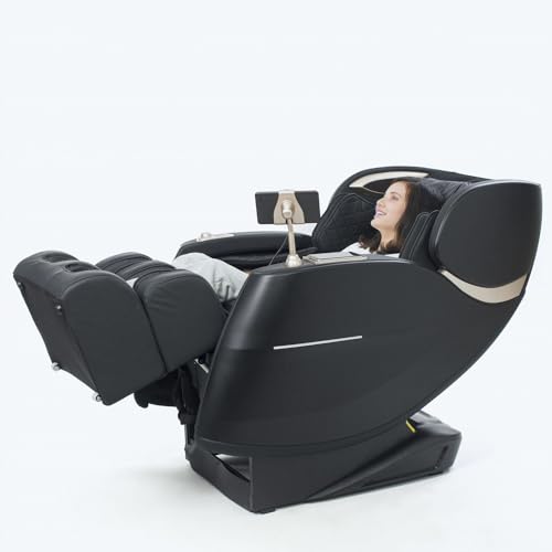 Full Body Massage Chair with Zero Gravity, 3D SL Track, Airbags, Heating, Foot Massage D3325