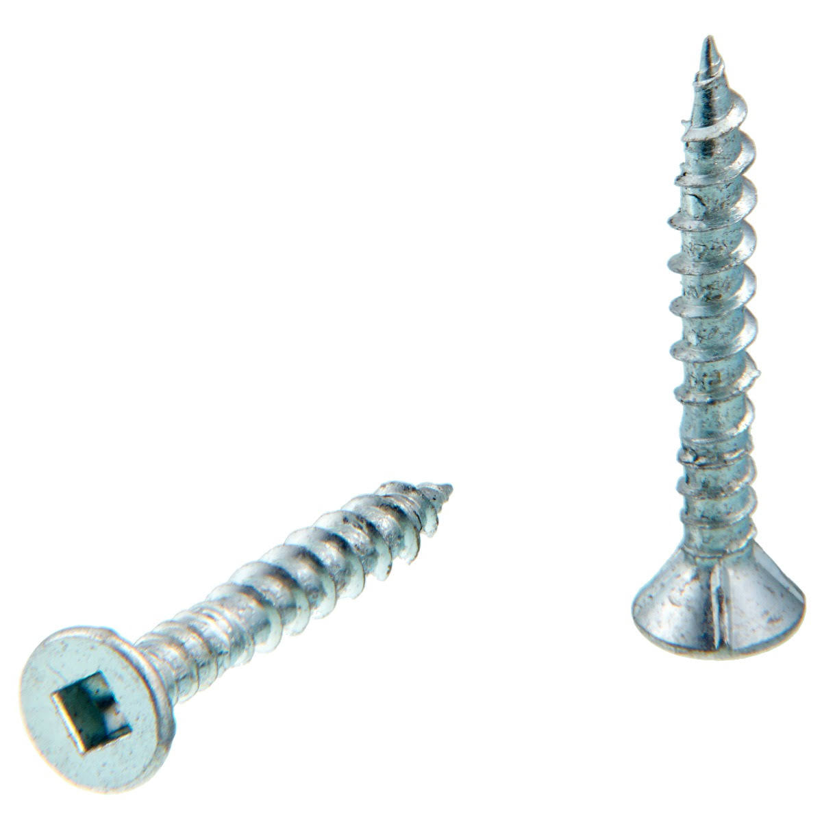 Clear Zinc Wood Screws (4,000-Pack) N14136