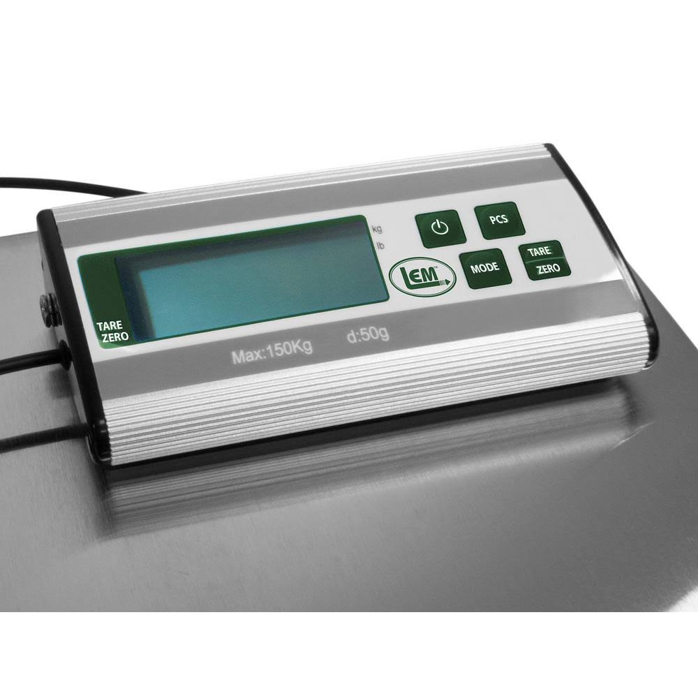 330 lb. Stainless Steel Digital Scale J965318