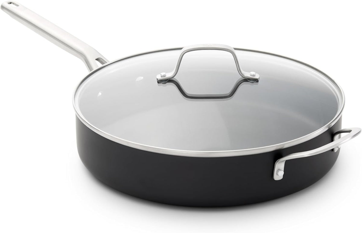 Hard-Anodized Nonstick 5-Qt Sauté Pan with Lid P56968
