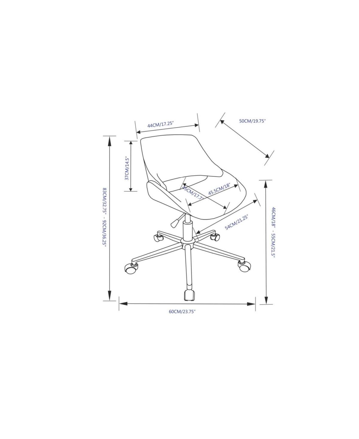 Grey Office Chair Y1775