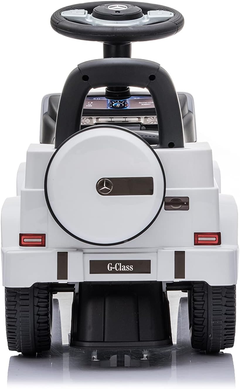 White Push Car J404