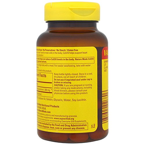 CoQ10 200mg 80 Softgels Dietary Supplement G68238