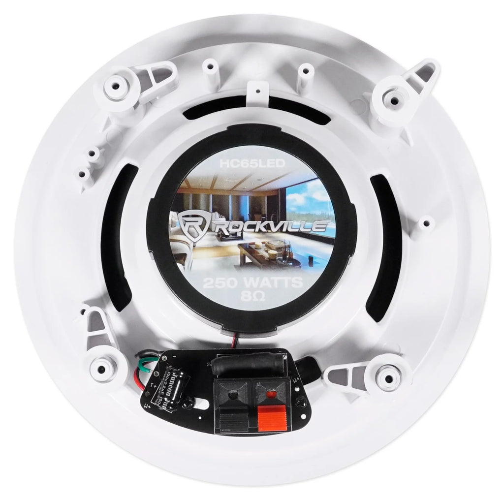 1000w Bluetooth Receiver with 4 In-Ceiling 6.5" Speakers U407306