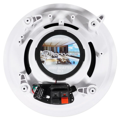 1000w Bluetooth Receiver with 4 In-Ceiling 6.5" Speakers U407306