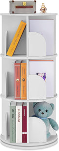Rotating Bookshelf 360 Display Floor Standing Bookcase T87846