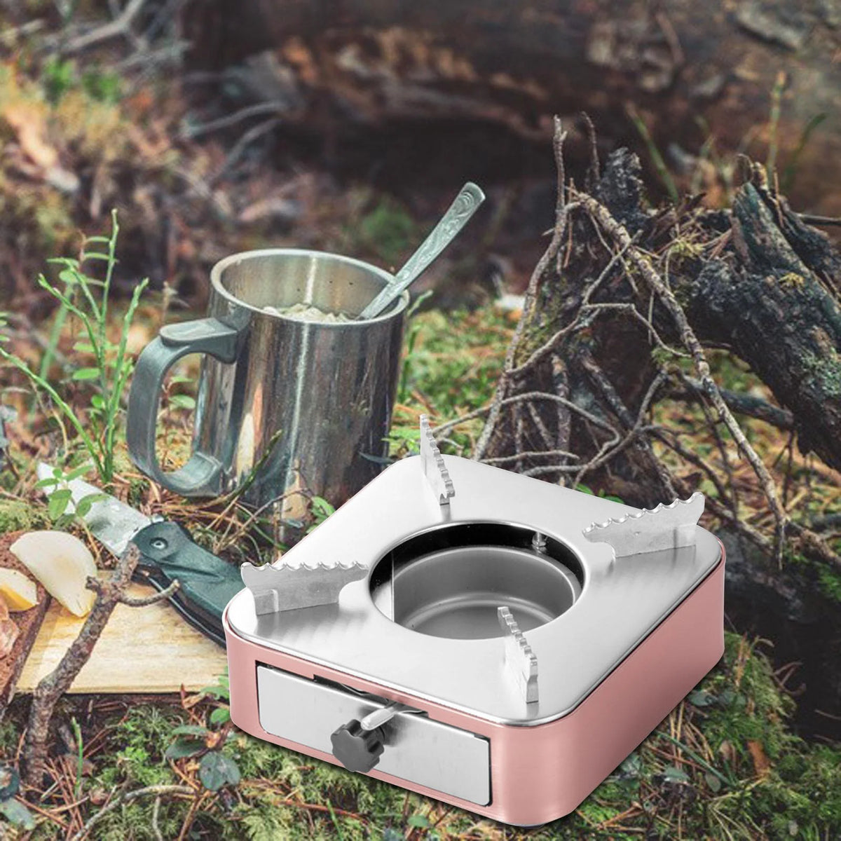 Rose Gold Stainless Steel Mini Furnace F2507
