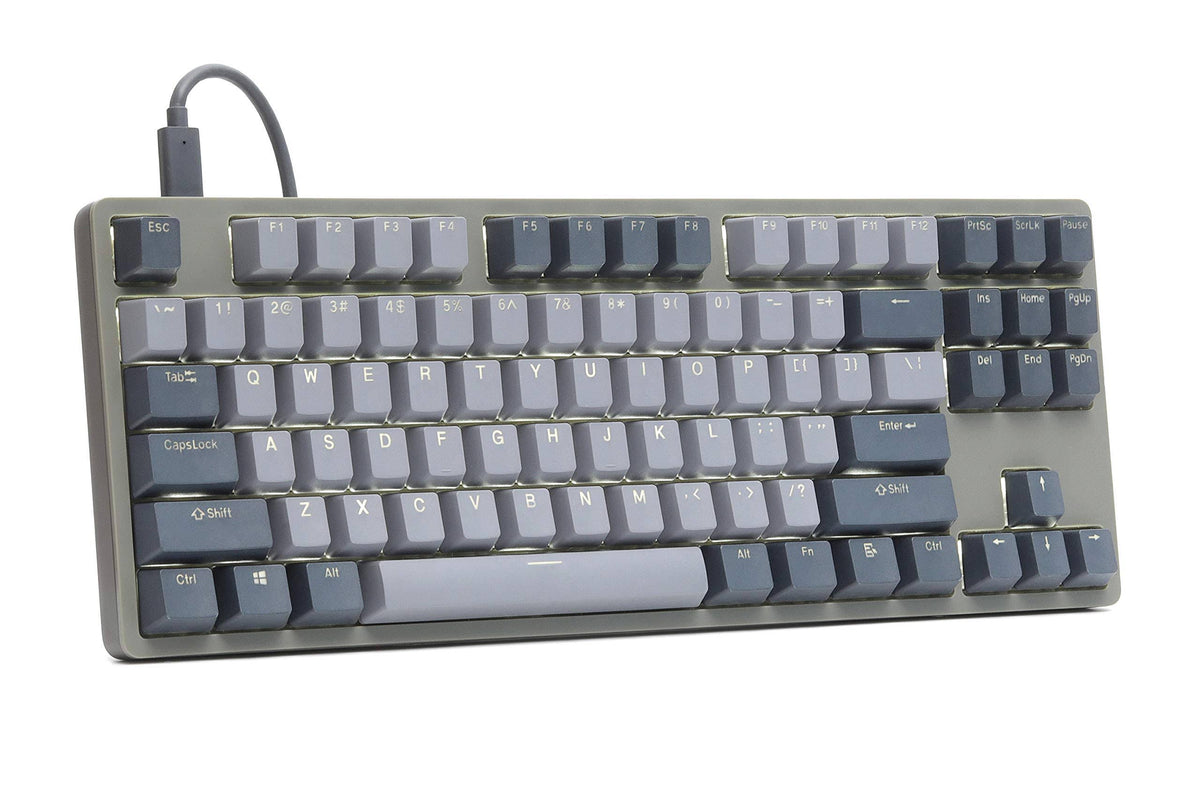Tenkeyless Mechanical Keyboard with Anodized Aluminum Case and PBT Keycaps I593