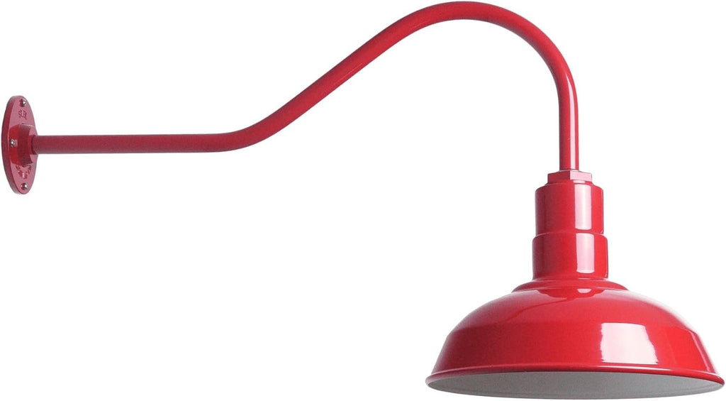Matte Black Gooseneck Barn Light C949
