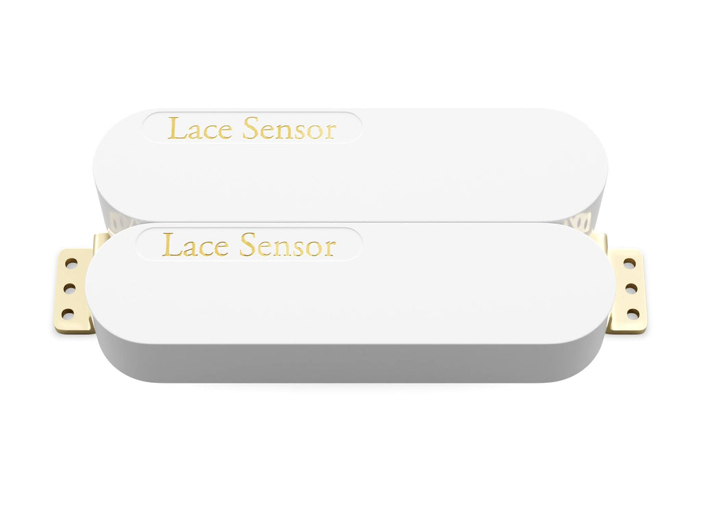 White Dually Humbucker Pickup E3416