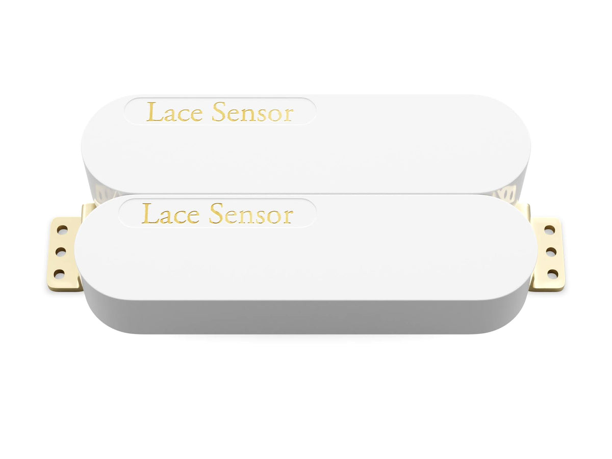 White Dually Humbucker Pickup E3416