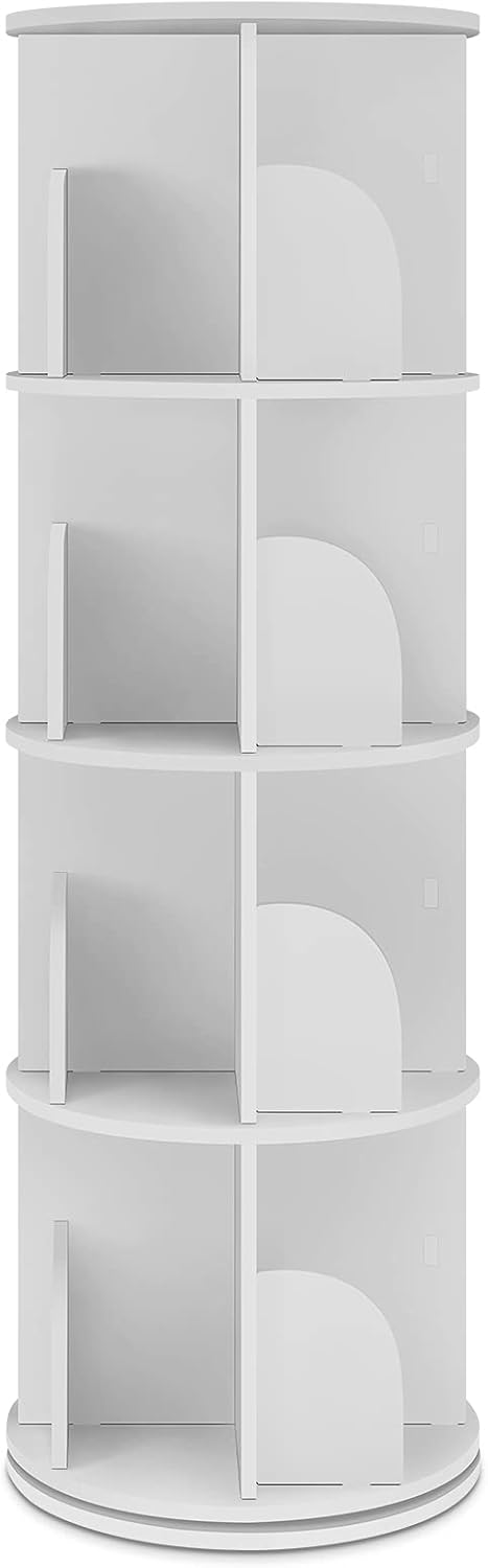 Rotating Bookshelf 360 Display Floor Standing Bookcase T87846