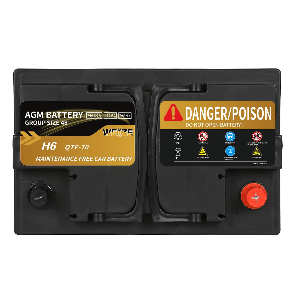12v 70ah H6 Automotive Battery F30575