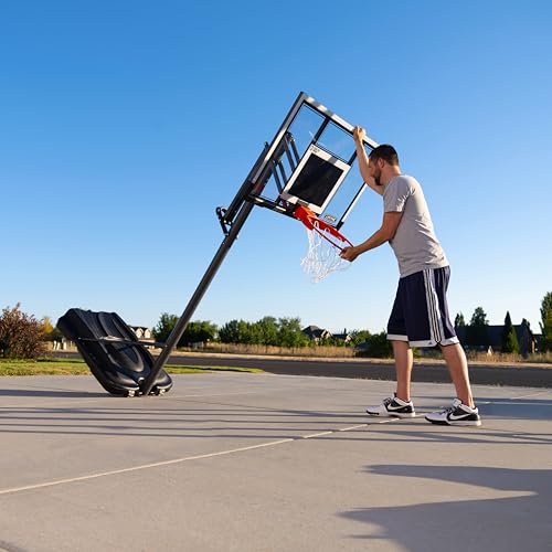 54-Inch Polycarbonate Adjustable Basketball Hoop C308087