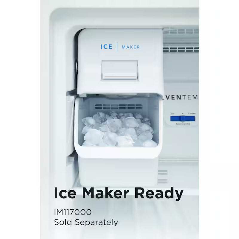 Top Freezer Refrigerator in Black E63640