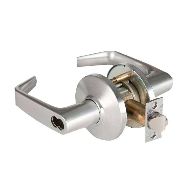 Satin Chrome Finish 15 Lever Classroom Lock N210664