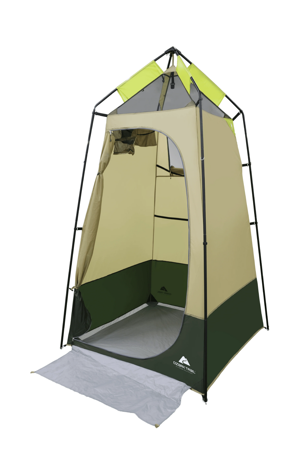 Green Lighted Shower Tent A4086