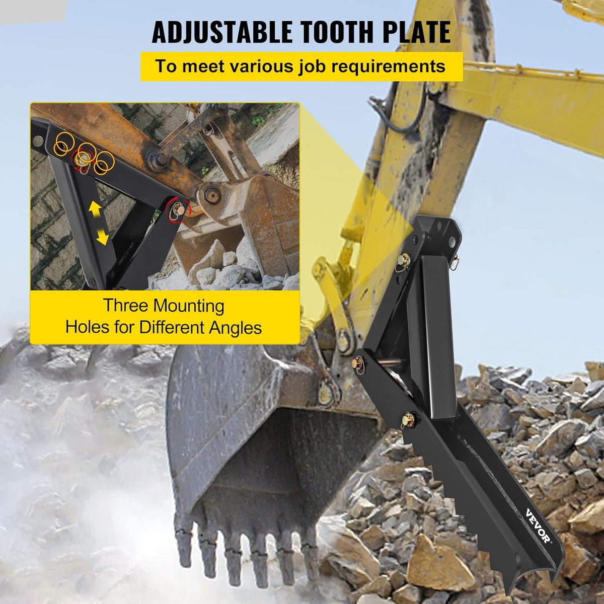 32 inch Backhoe Excavator Thumb Attachment Adjustable Weld On V98645