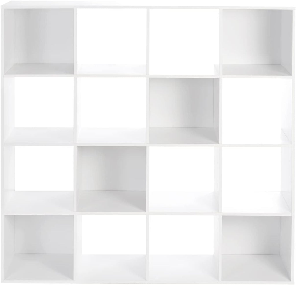 White 9-Cube Wooden Storage Organizer B2874