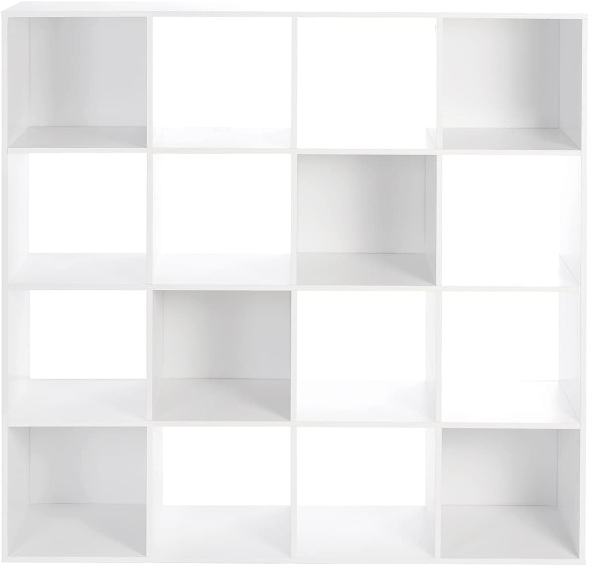 White 9-Cube Wooden Storage Organizer B2874