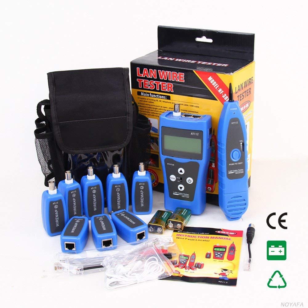 Network Ethernet LAN Phone Tester with 8 Far-end Jacks I78162