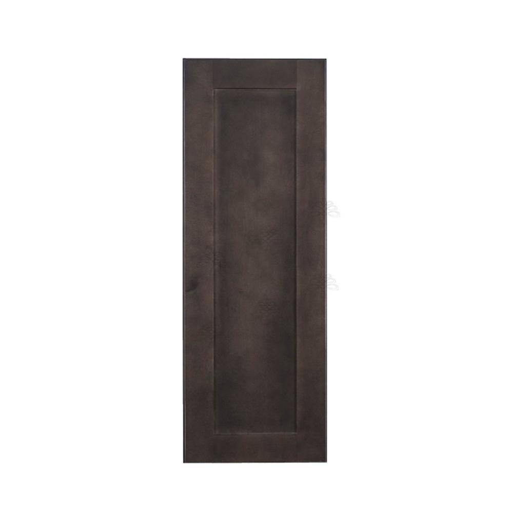 Vintage Charcoal 1 Door Wall Cabinet with 3 Shelves X754