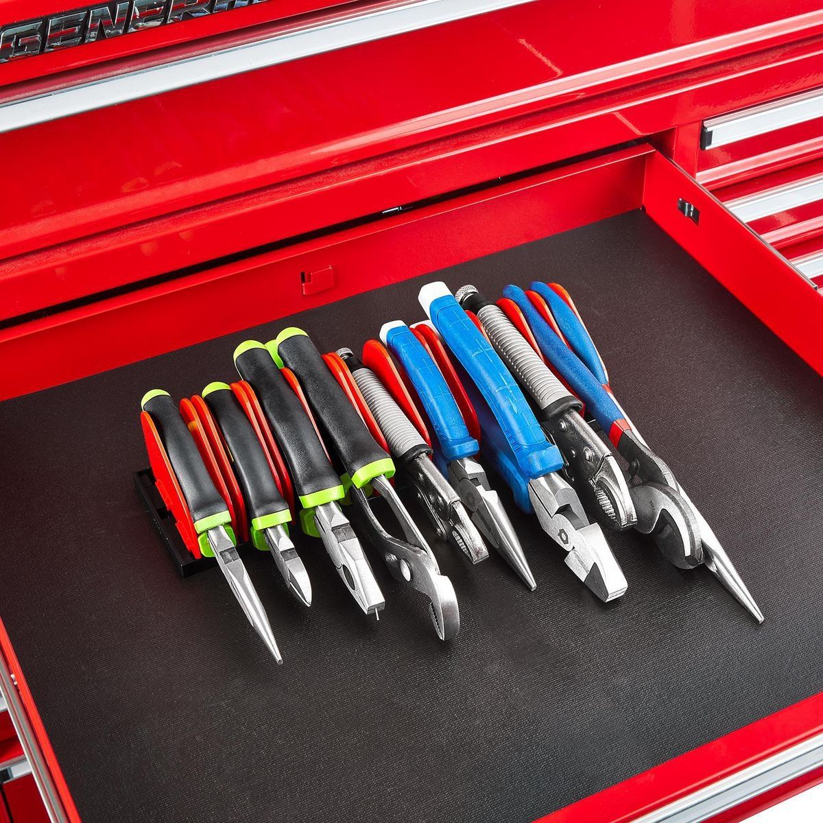 15 Compartment Adjustable Plier Rack F4700