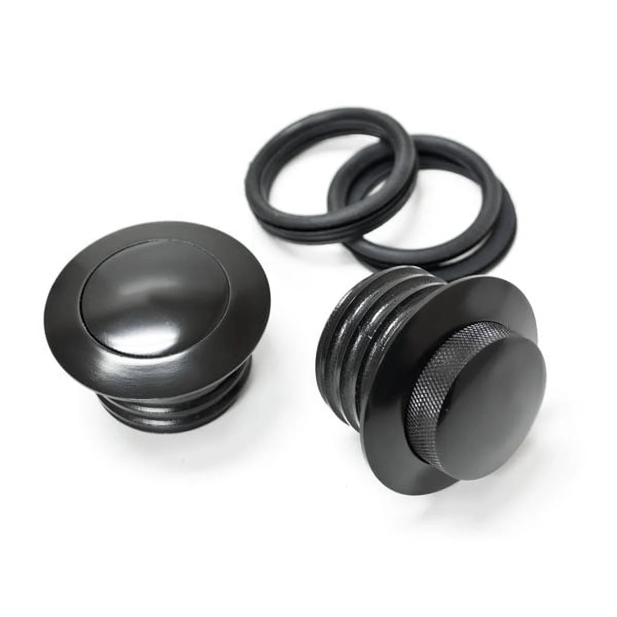 Black Vented Pop Up Gas Cap D9248