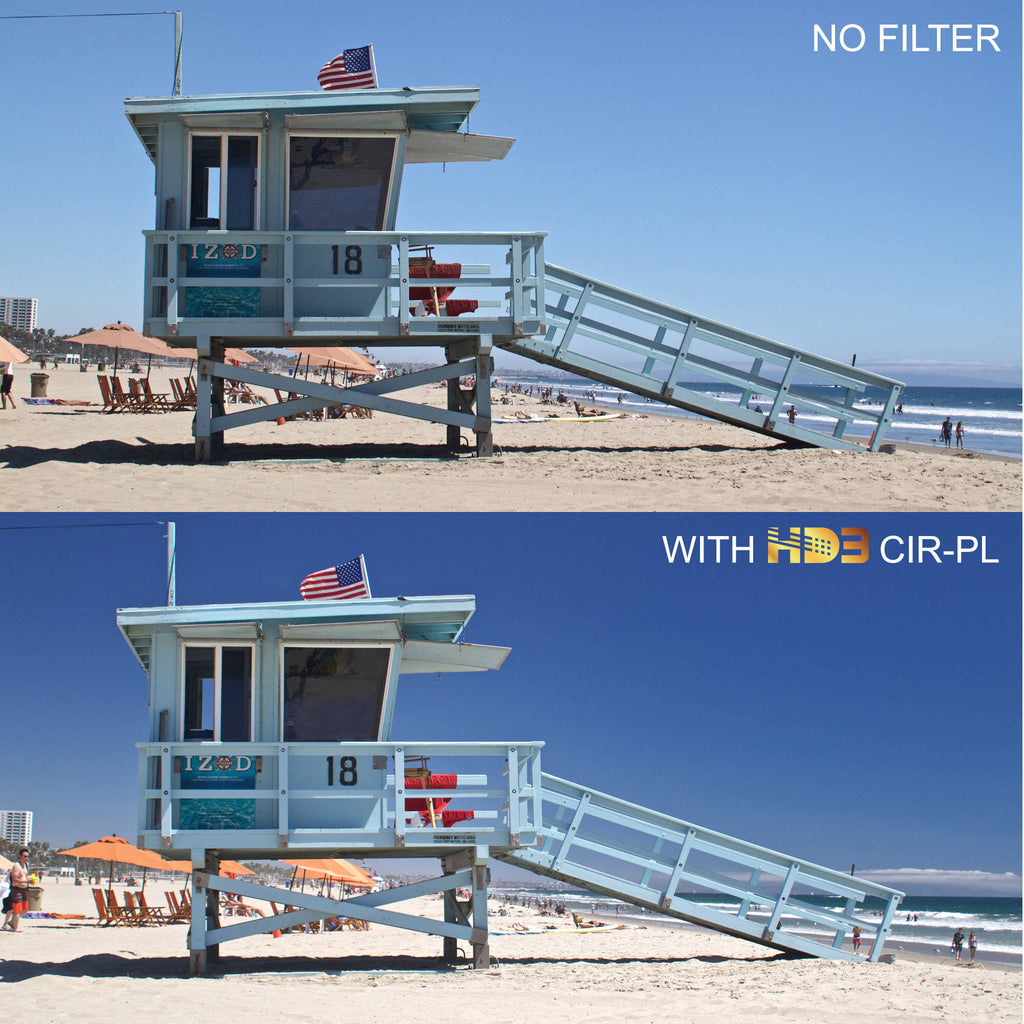 55mm Circular Polarizer HD3 Filter N7145