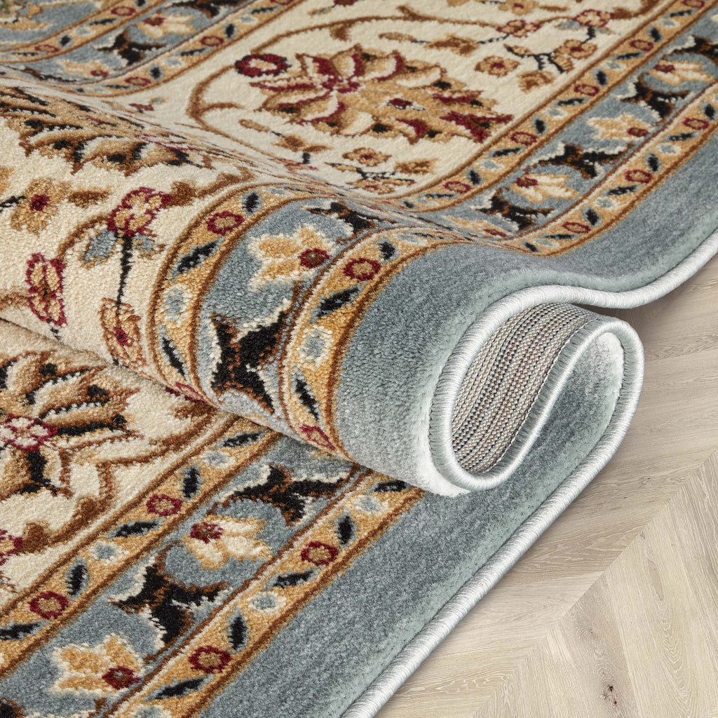 5'3" x 7'3" Floral Oriental Area Rug P201553