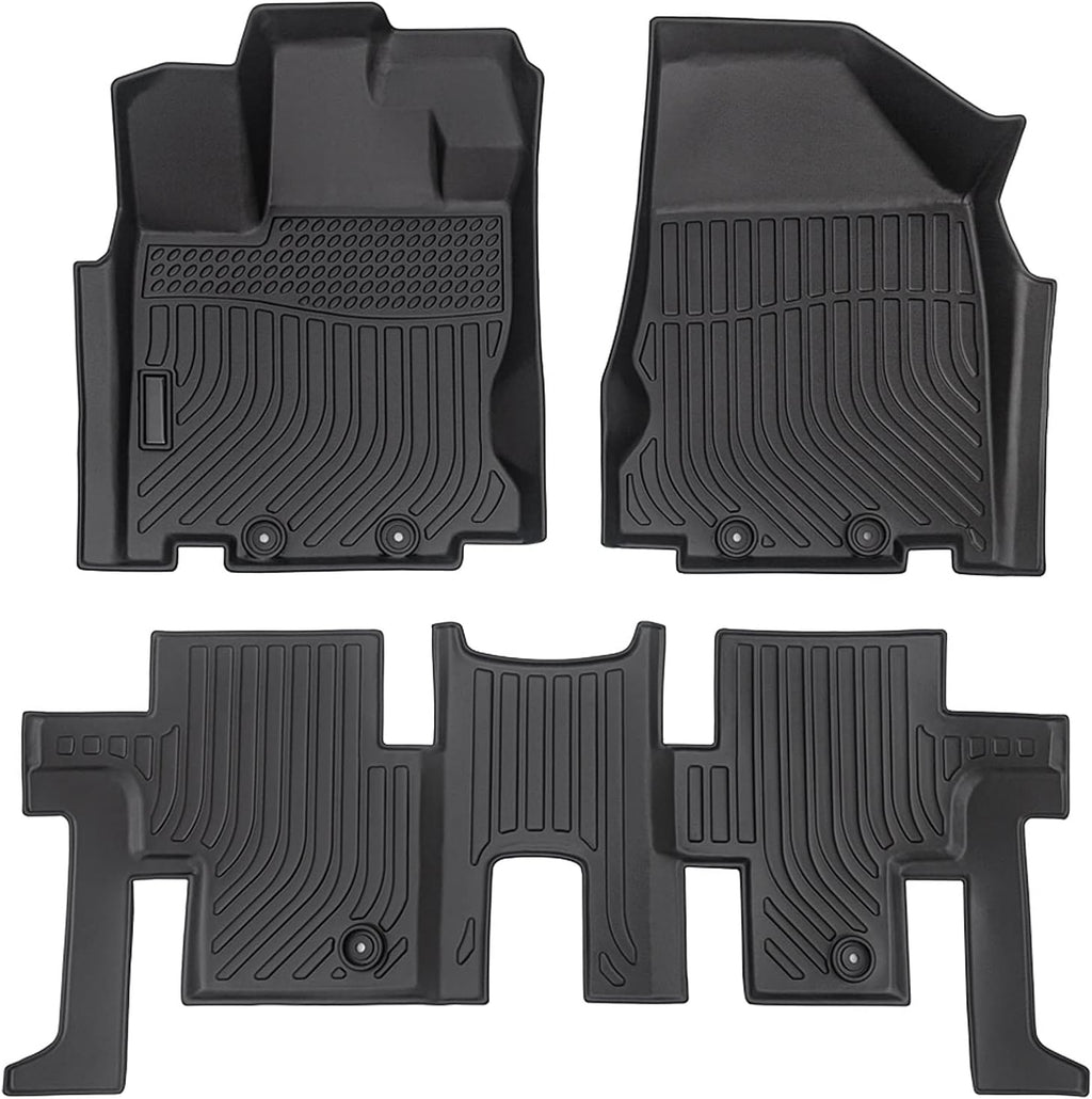 All Weather Floor Mat 2 Row Liner Set TPO M7700
