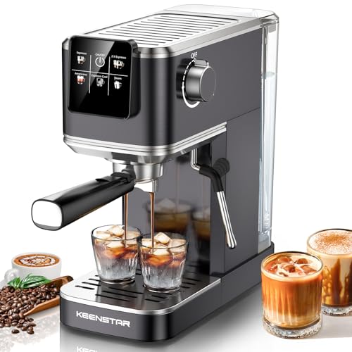 Espresso Machine with Milk Frother Steam Wand, 40oz Water Tank Z33345