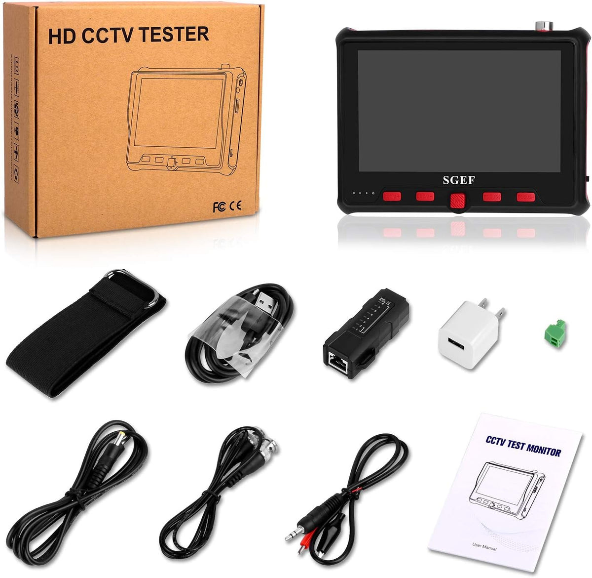 Wrist CCTV Tester Analog Camera Monitor X5011