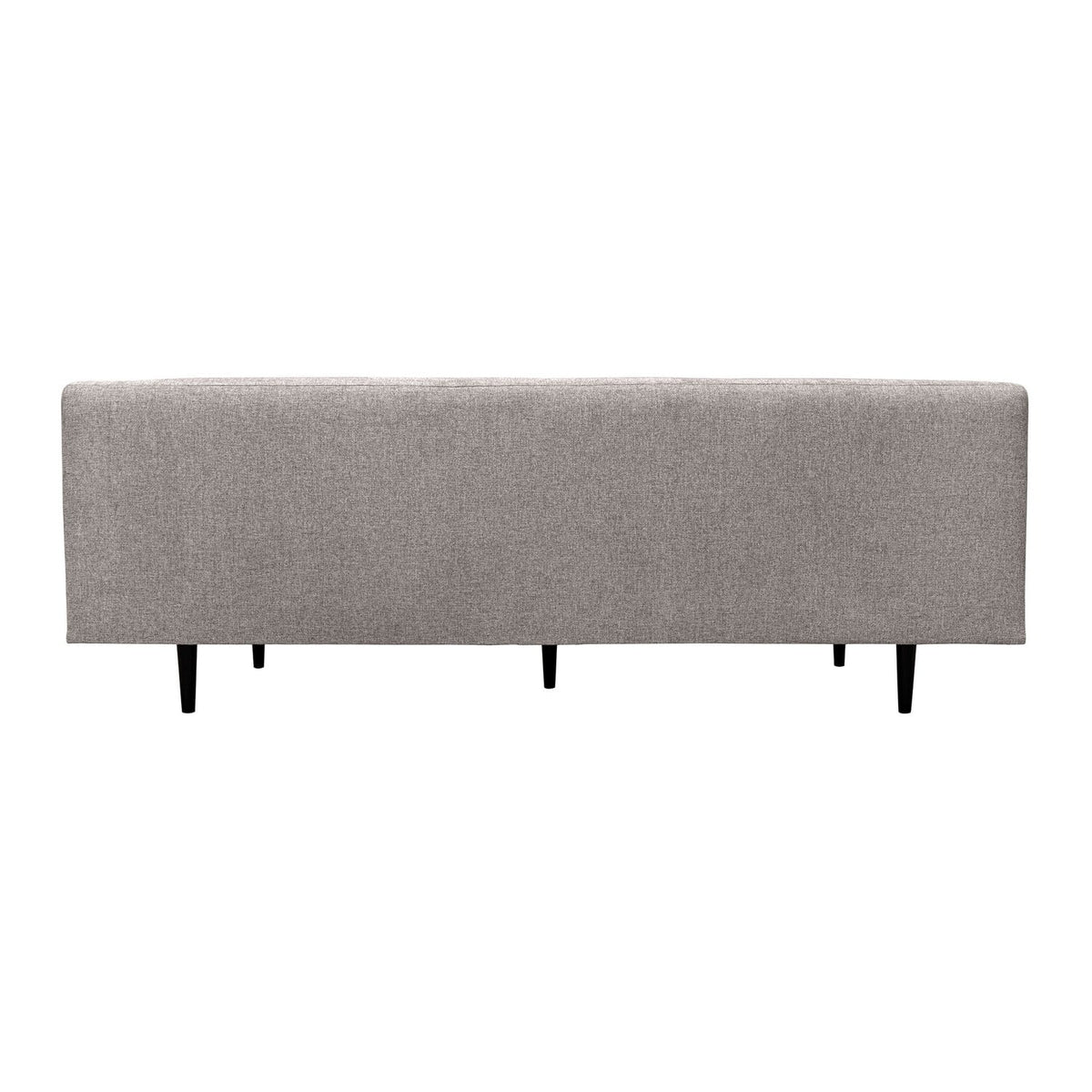 Gray Button Tufted Velvet Sofa D9526