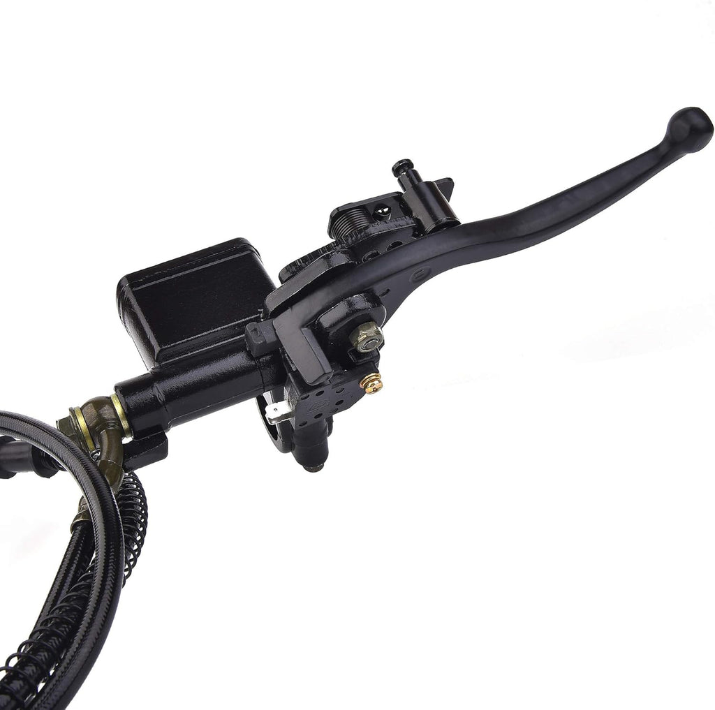 Brake Master Cylinder Caliper Assembly Left Hydraulic with Disc Brake Rotor Pack of 2 X84570