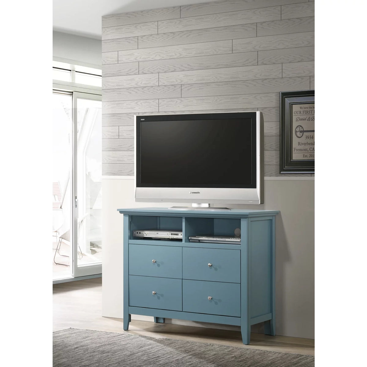Teal Media Chest M5762