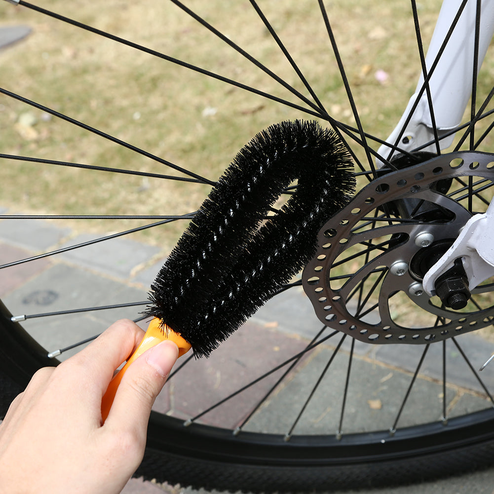 8pcs Bicycle Chain Brushes Cleaning Scrubber Repair Tool F374973